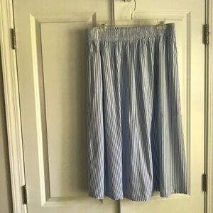 Blue/White skirt. NWT